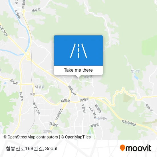 칠봉산로168번길 map