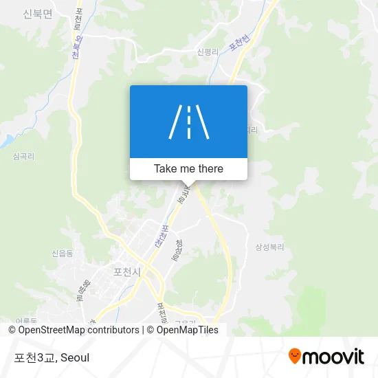 포천3교 map