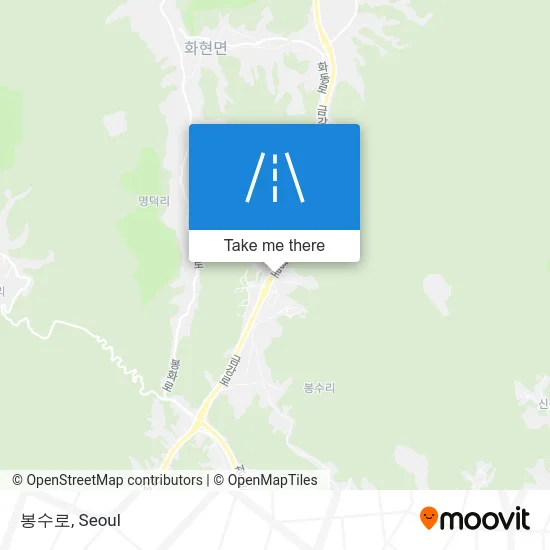 봉수로 map