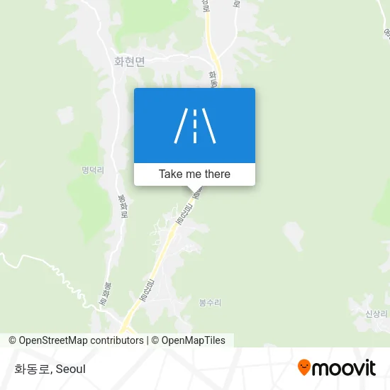 화동로 map