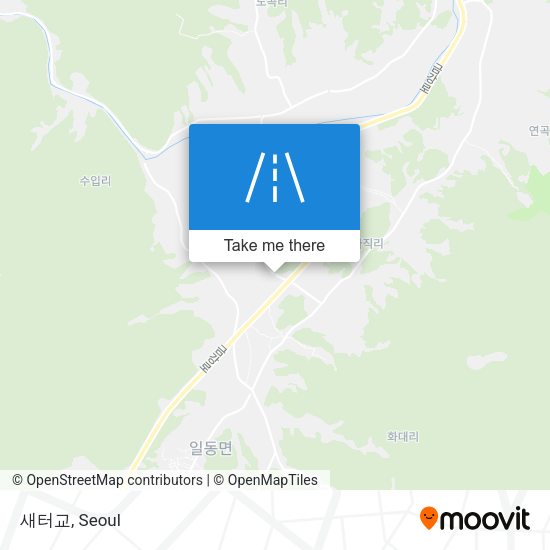 새터교 map