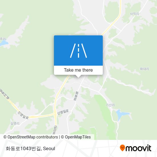 화동로1043번길 map