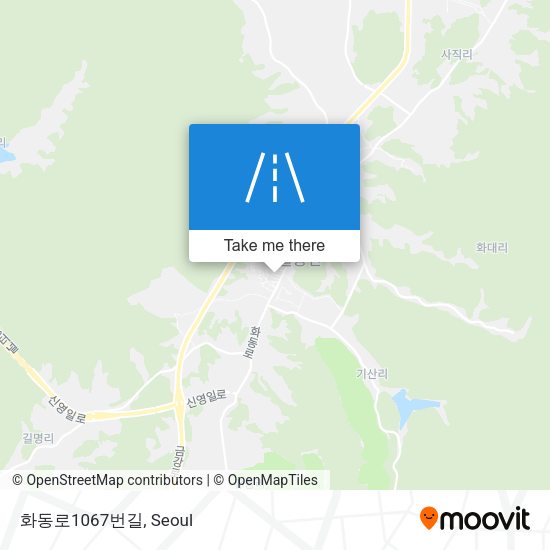 화동로1067번길 map