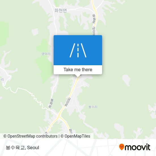 봉수육교 map