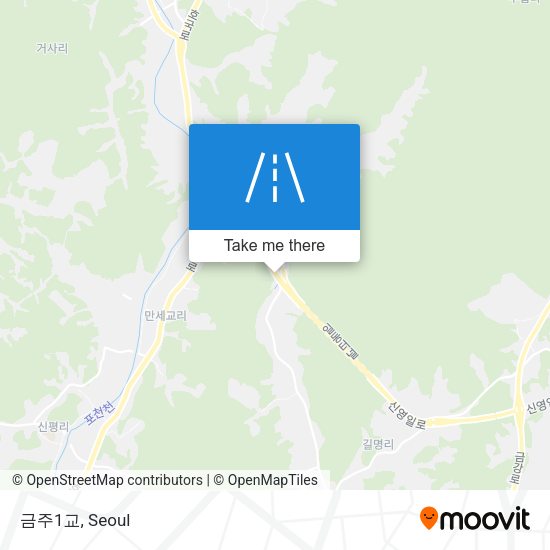 금주1교 map