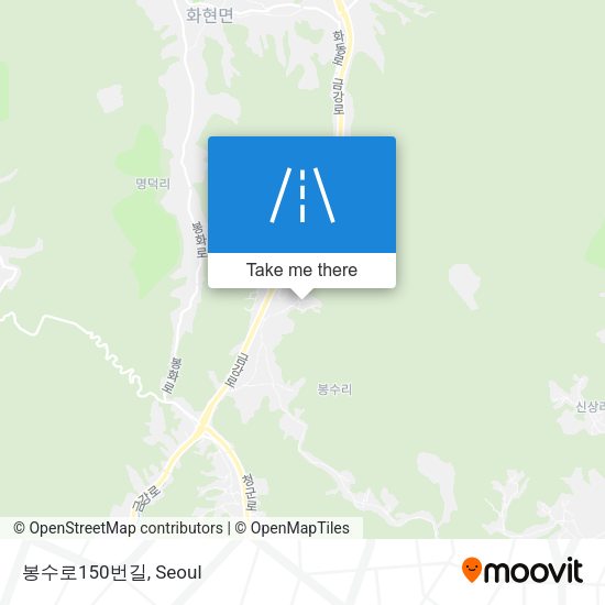 봉수로150번길 map