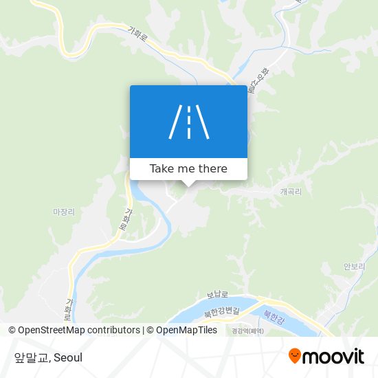 앞말교 map