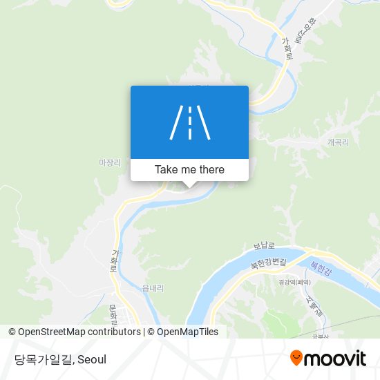 당목가일길 map