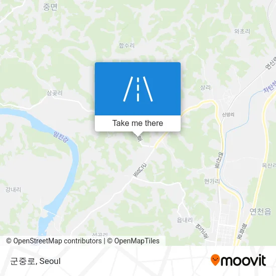 군중로 map