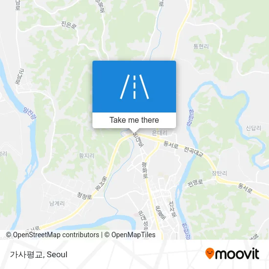 가사평교 map