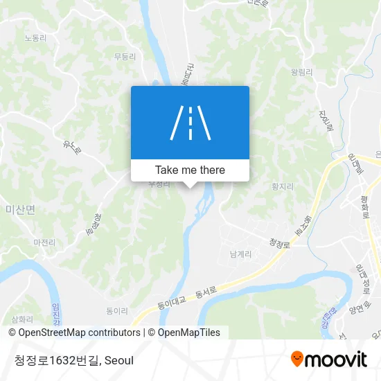 청정로1632번길 map