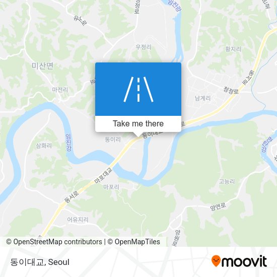 동이대교 map