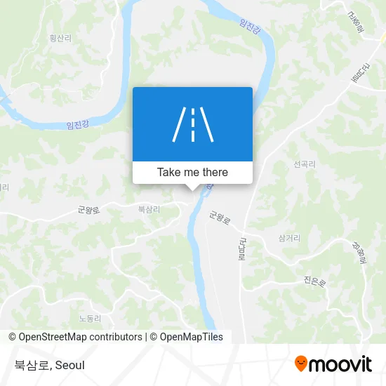 북삼로 map