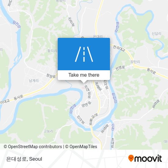 은대성로 map
