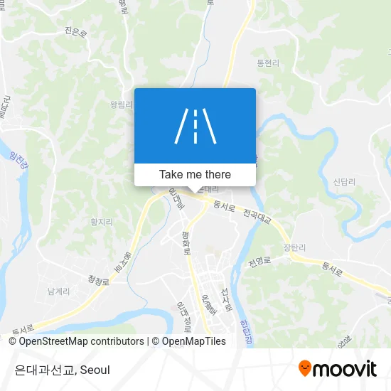 은대과선교 map