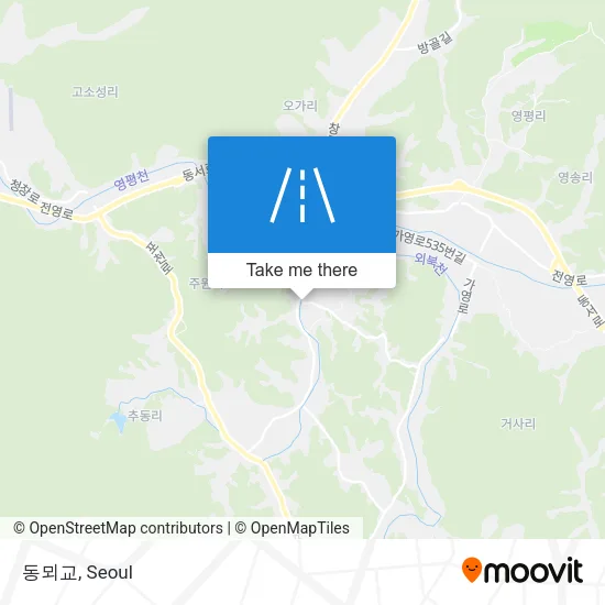 동뫼교 map