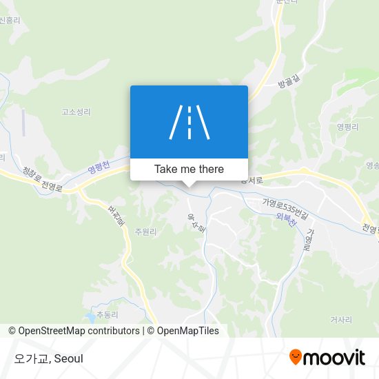 오가교 map