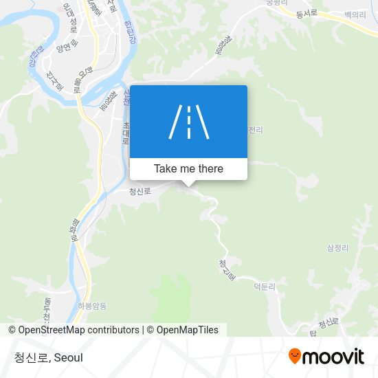 청신로 map