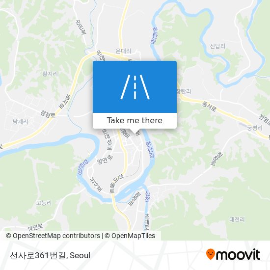 선사로361번길 map