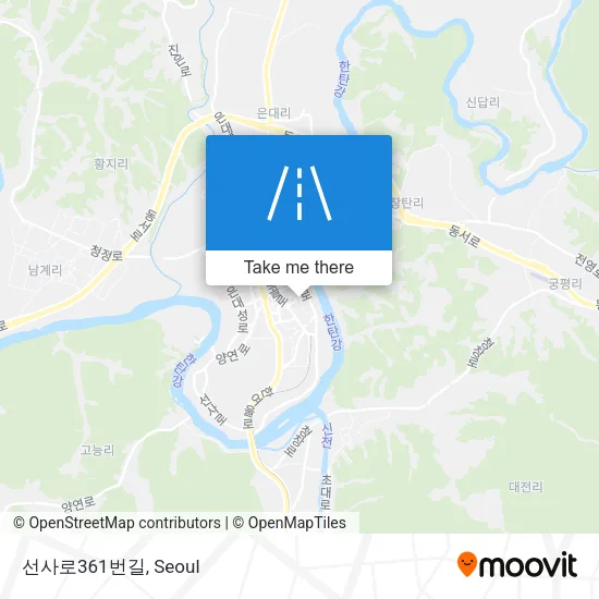 선사로361번길 map
