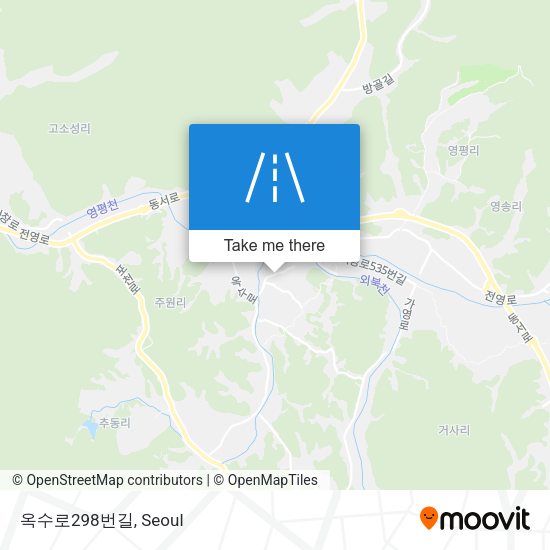 옥수로298번길 map