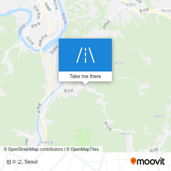 법수교 map
