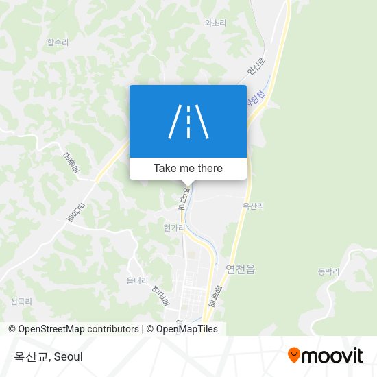옥산교 map