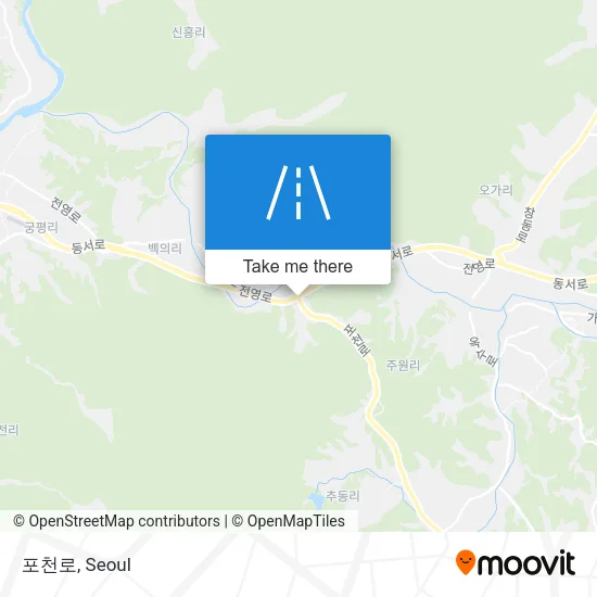 포천로 map