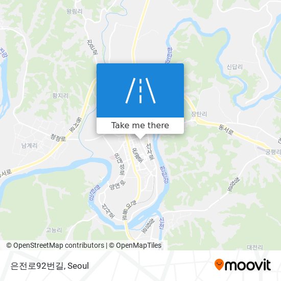 은전로92번길 map