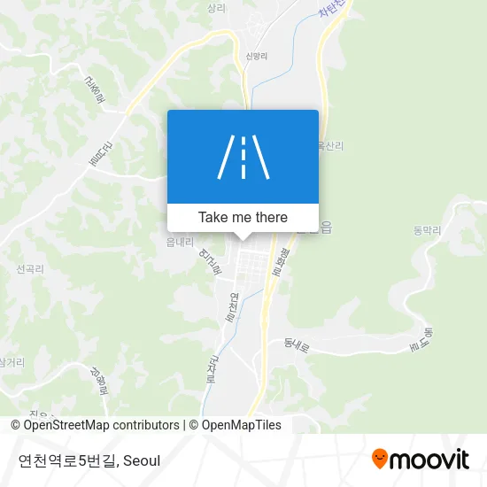 연천역로5번길 map