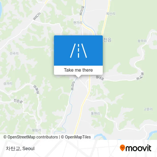 차탄교 map
