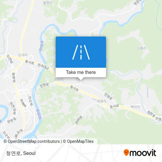 청연로 map