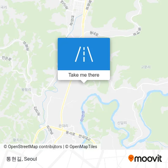 통현길 map