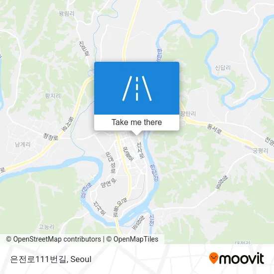 은전로111번길 map