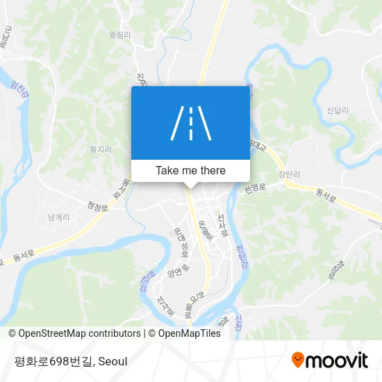 평화로698번길 map