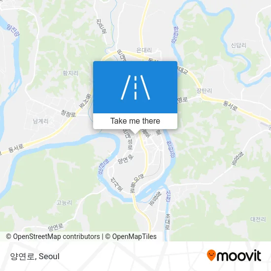 양연로 map