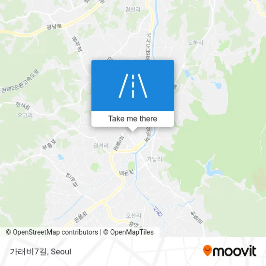 가래비7길 map