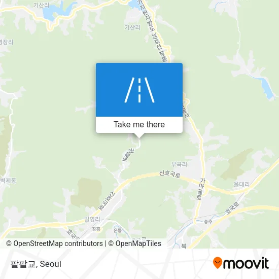팔팔교 map
