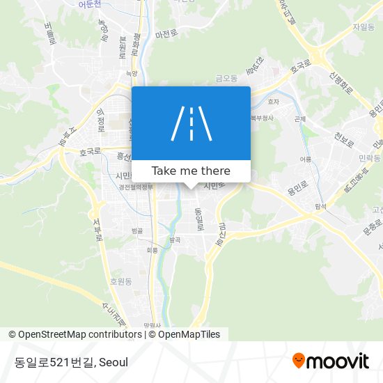 동일로521번길 map