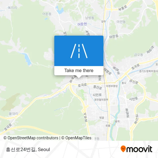 흥선로24번길 map