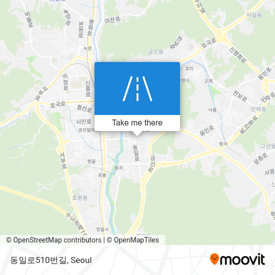 동일로510번길 map