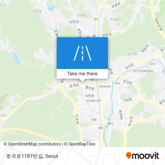 호국로1187번길 map