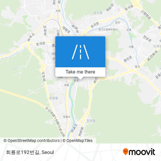 회룡로192번길 map