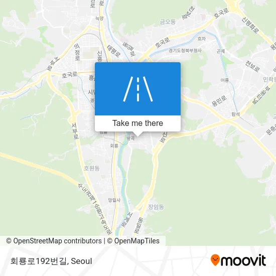 회룡로192번길 map