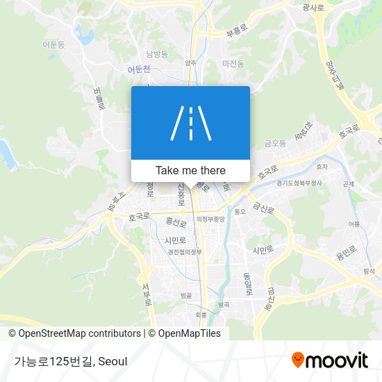 가능로125번길 map