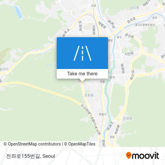 전좌로155번길 map