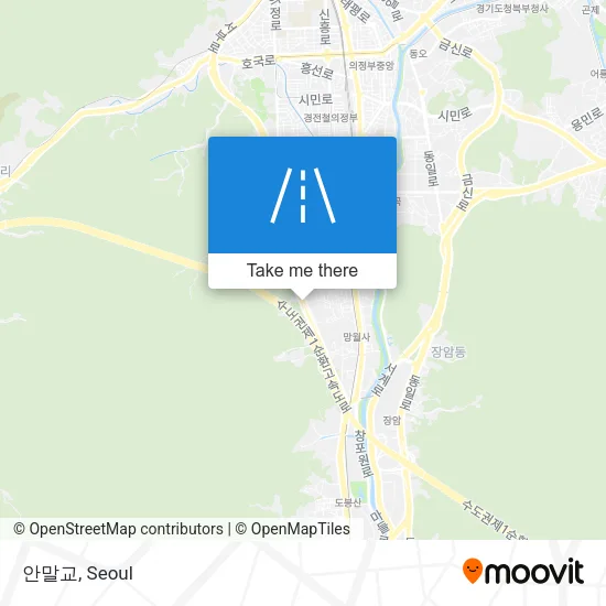 안말교 map
