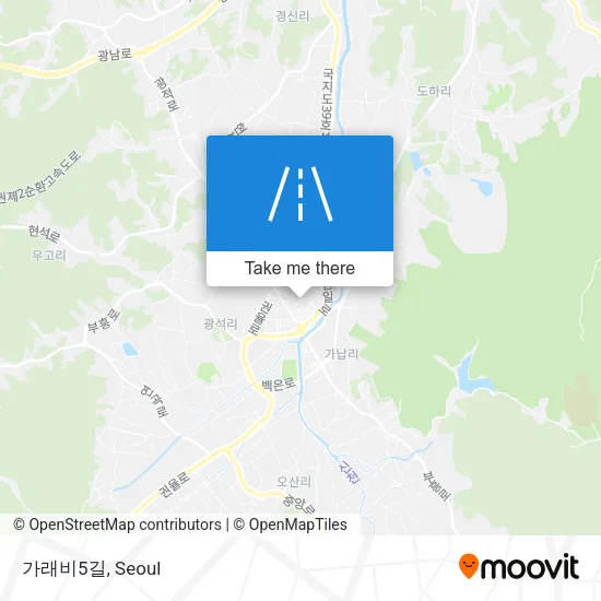 가래비5길 map