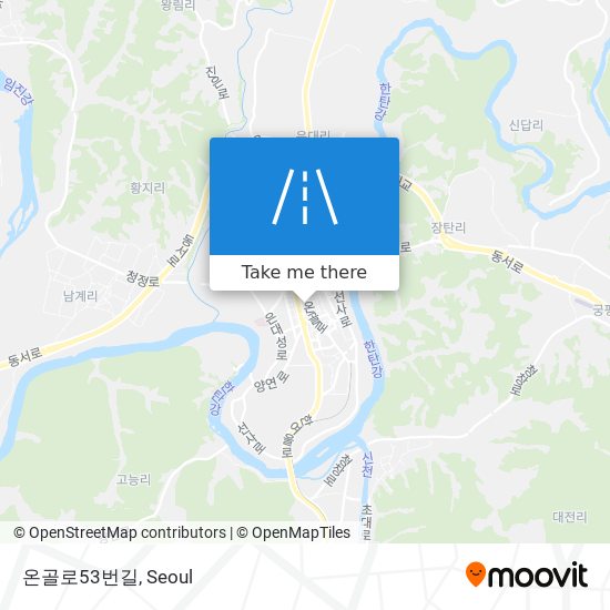 온골로53번길 map