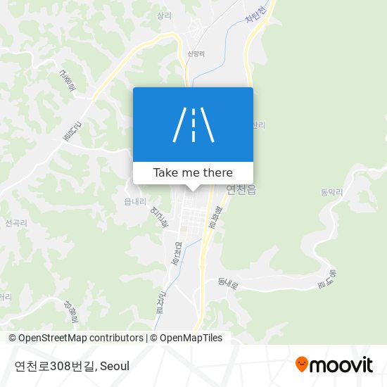 연천로308번길 map